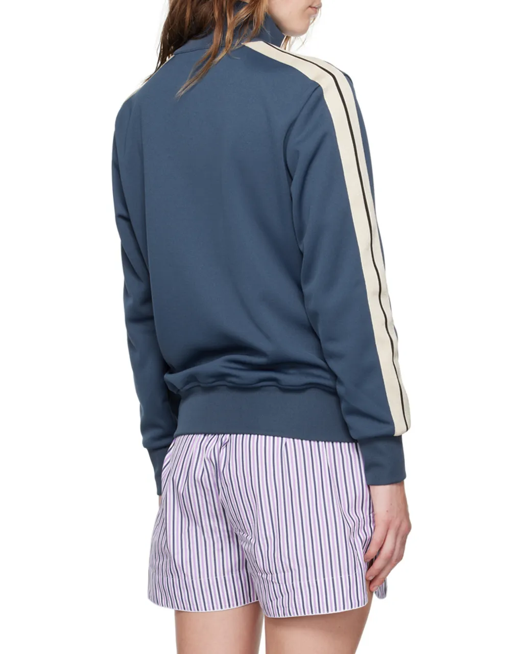 Stand-Neck Long-Sleeved Casual Jacket