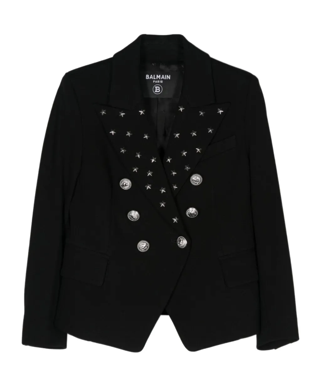 Star-Embellished Blazer