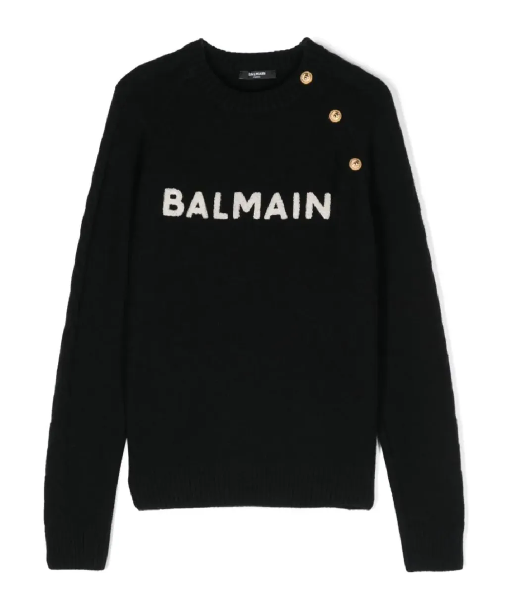 Logo-Embroidered Sweater