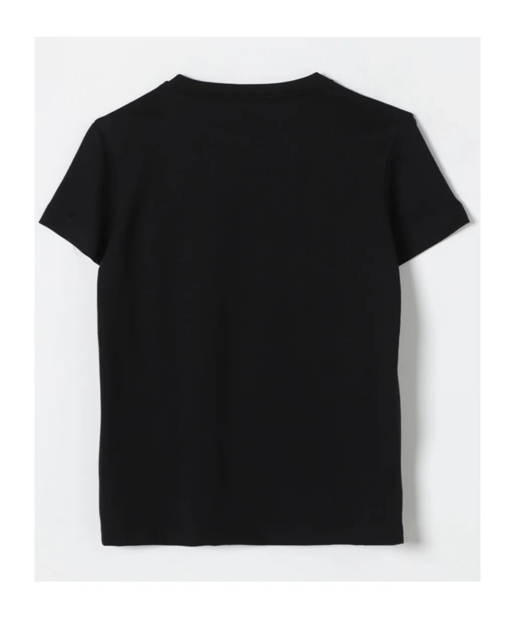 Balmain Kids Logo-Printed Crewneck T-Shirt