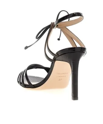 Tom Ford Embossed Lace-Up Sandals