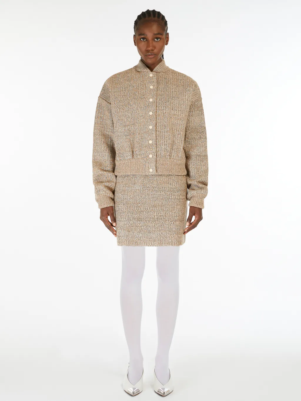 Sportmax Buttoned Long-Sleeved Coat