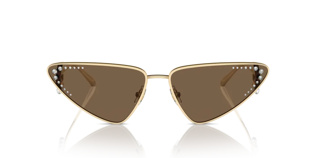 Jimmy Choo Eyewear Triangle Frame Sunglasses