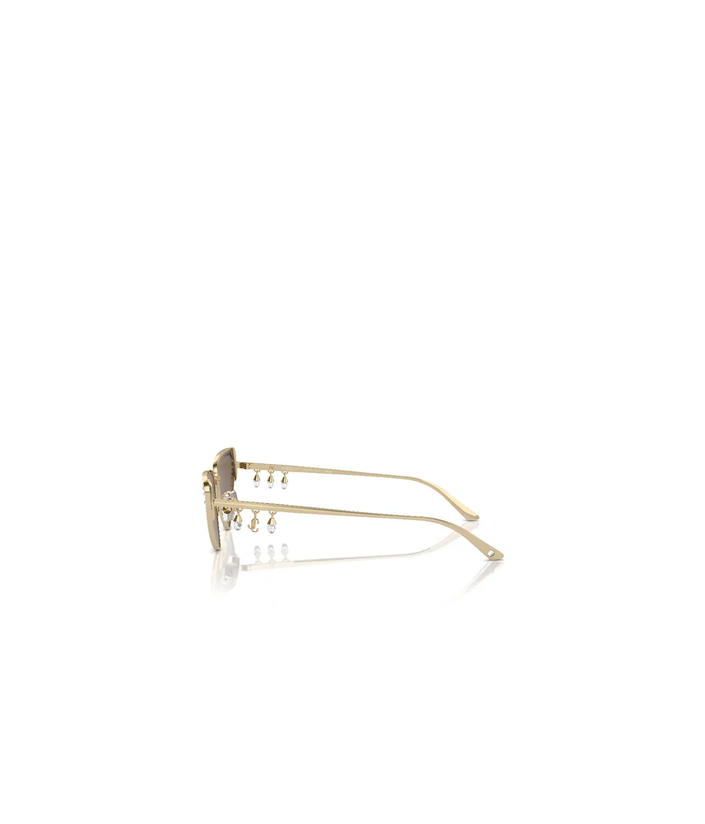 Jimmy Choo Eyewear Triangle Frame Sunglasses