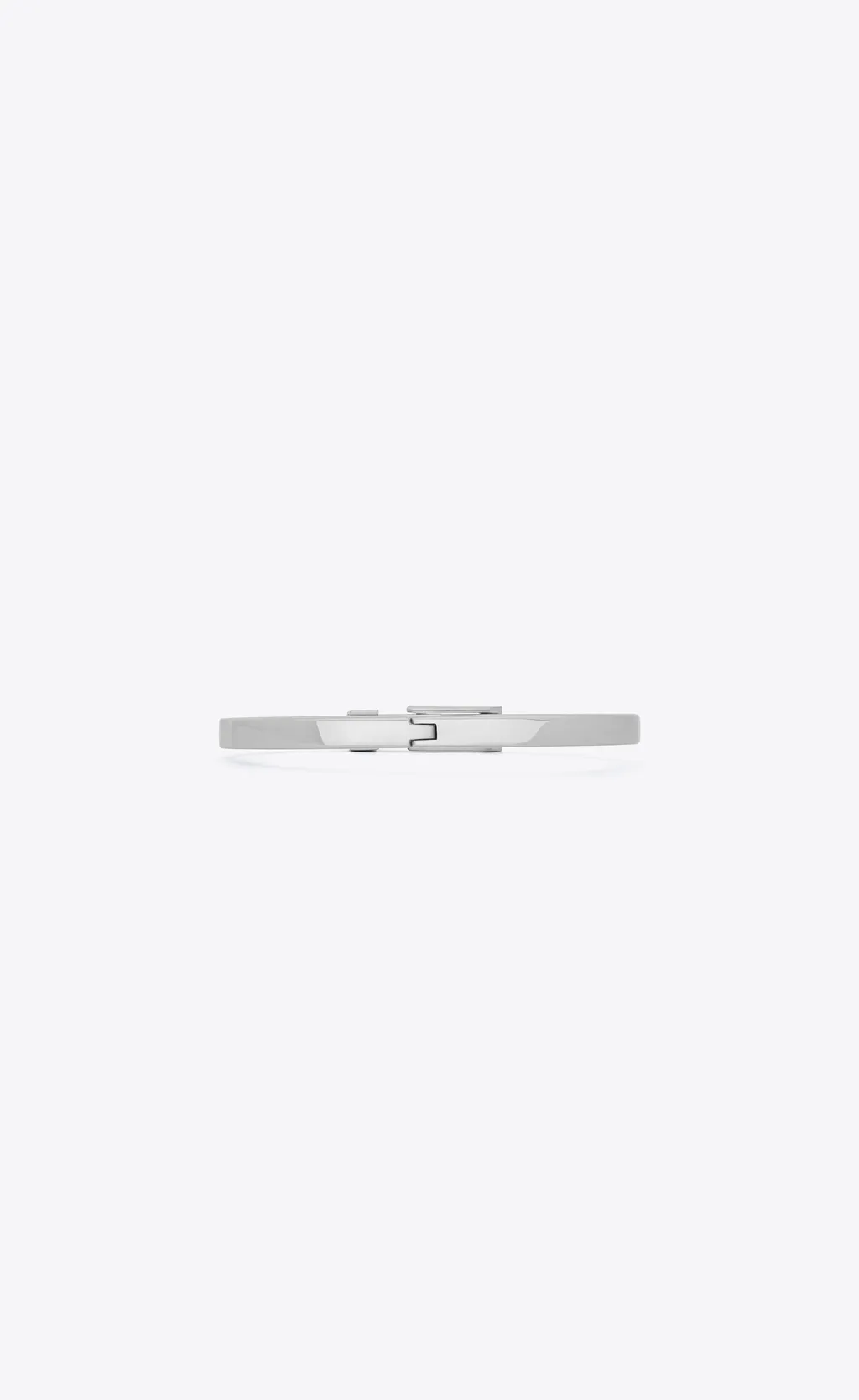 Saint Laurent Logo Engraved Buckle Bracelet