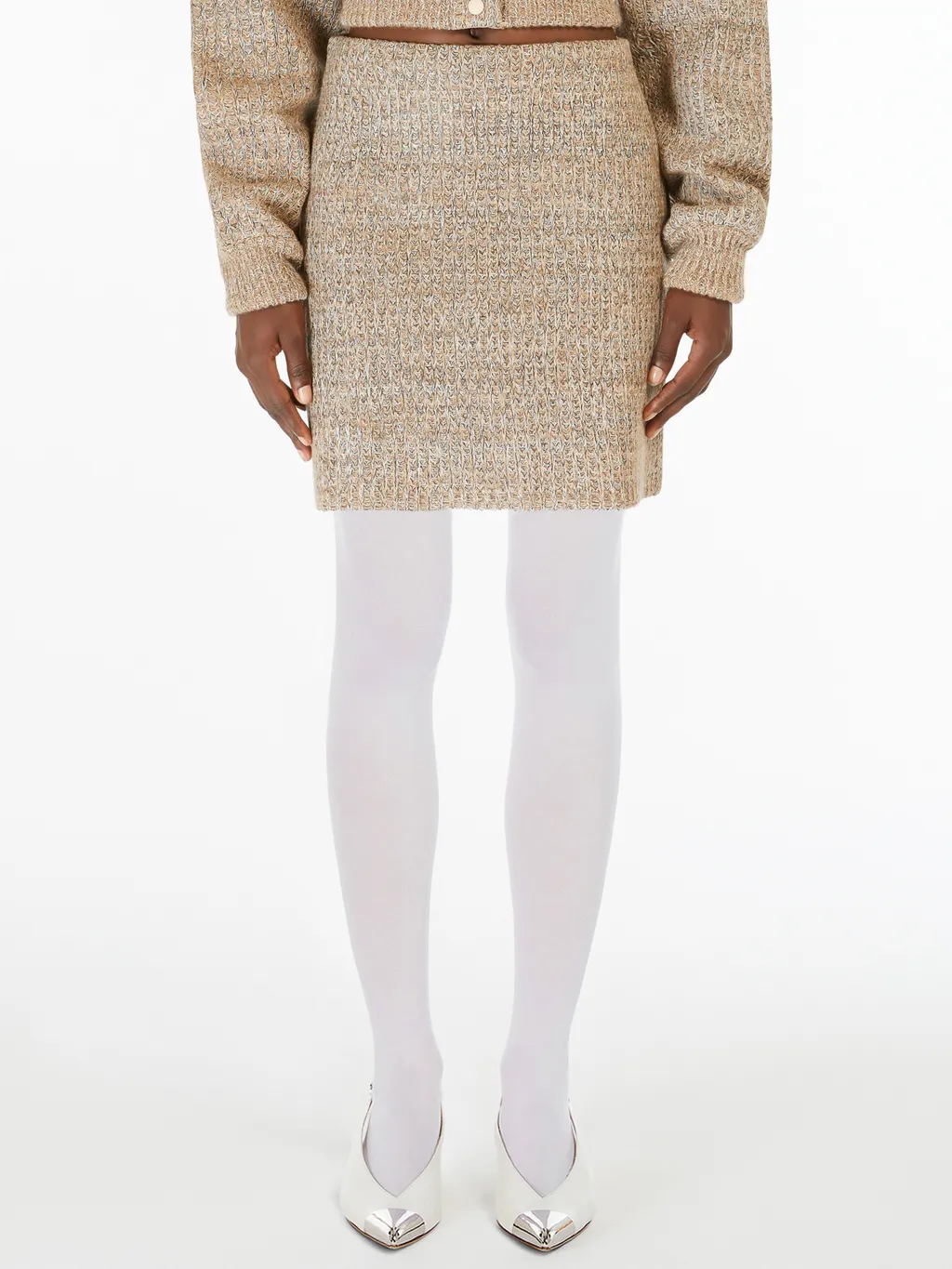 Sportmax High Waist Knitted Skirt