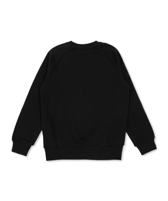 Balmain Kids Logo Printed Crewneck Sweatshirt