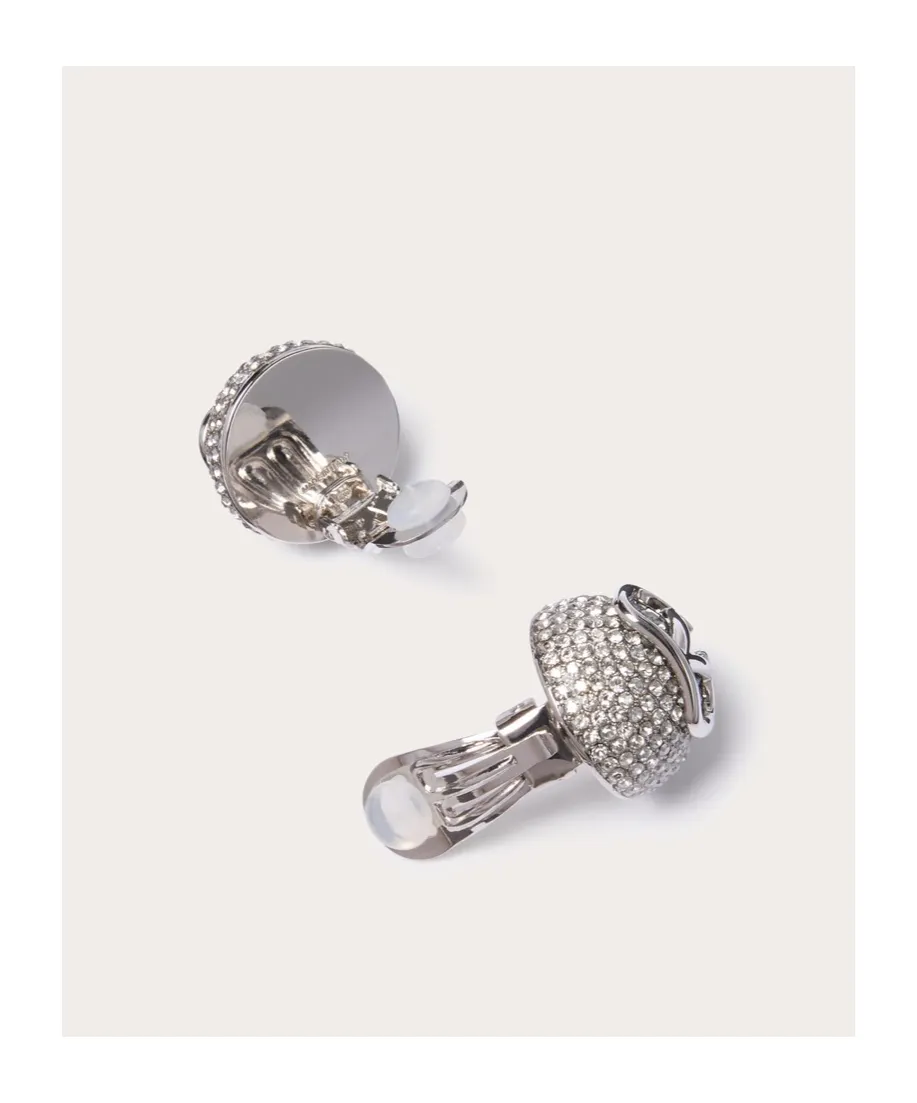 Valentino Vlogo Signature Embellished Earrings