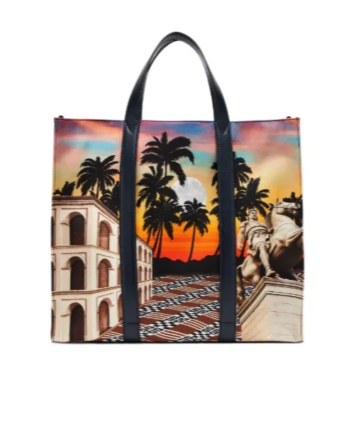 Multicolour Fabric Bag