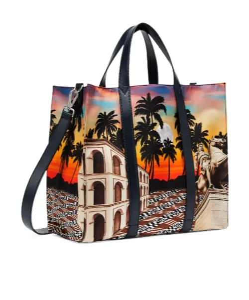 Multicolour Fabric Bag