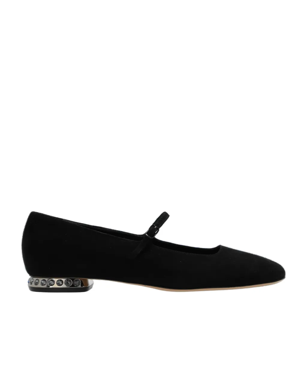 Casadei Buckle Square Toe Strapped Pumps