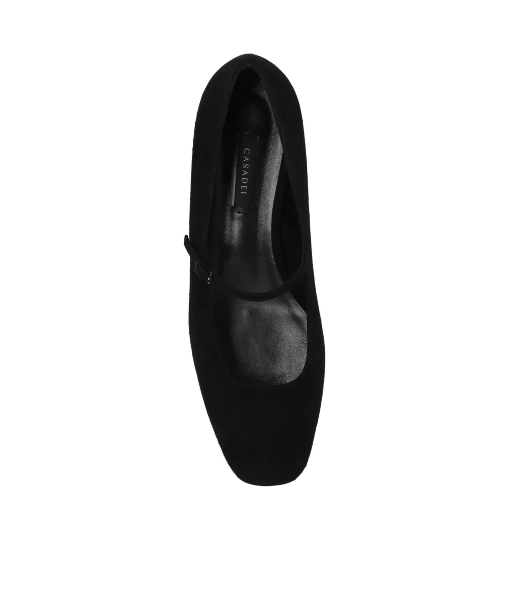 Casadei Buckle Square Toe Strapped Pumps