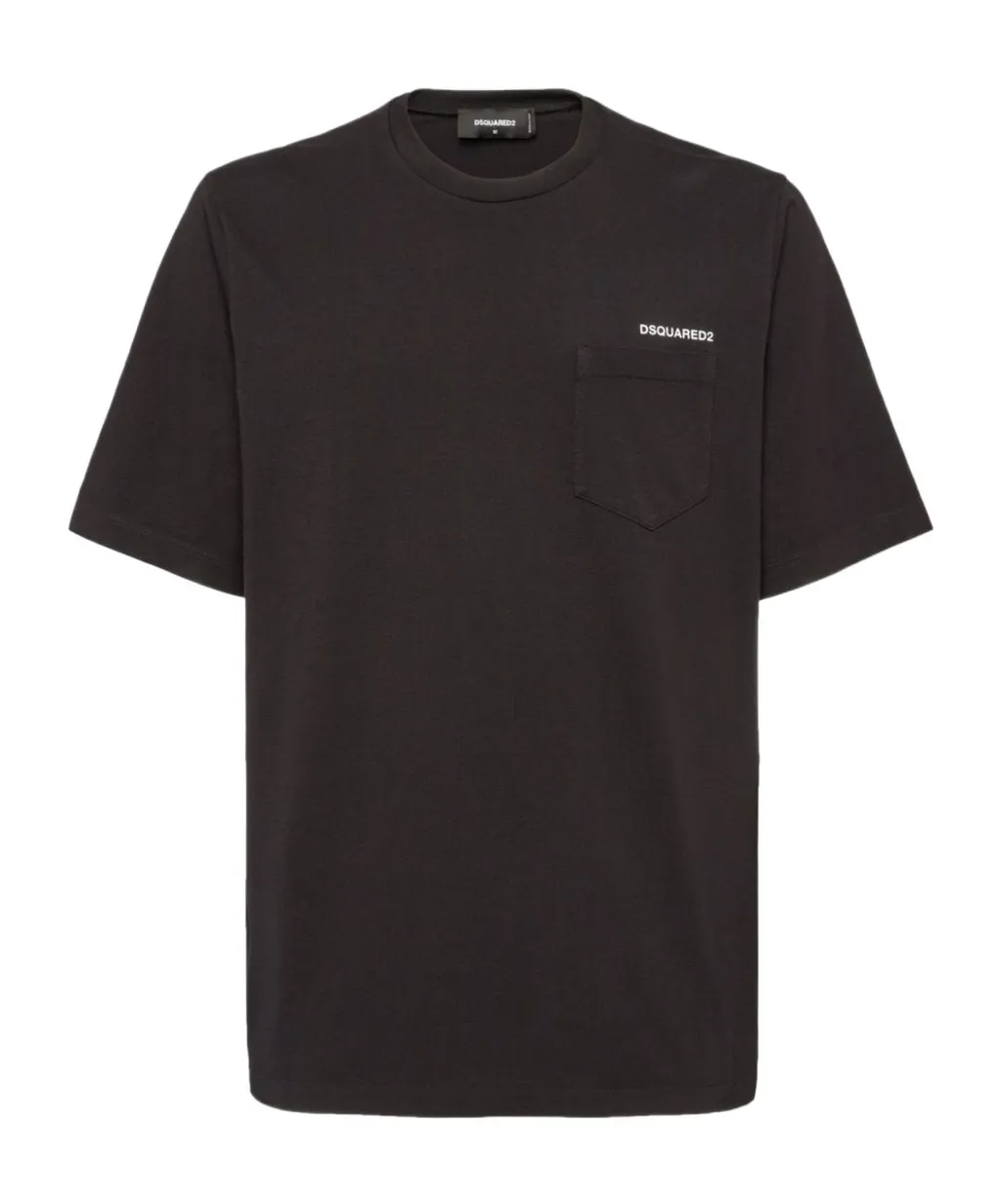 Dsquared2 Logo Printed Crewneck T-Shirt