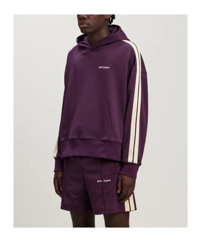 Palm Angels Logo Embroidered Hoodie