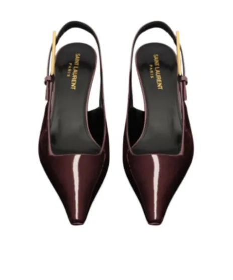 Saint Laurent Lee Slingback Pumps