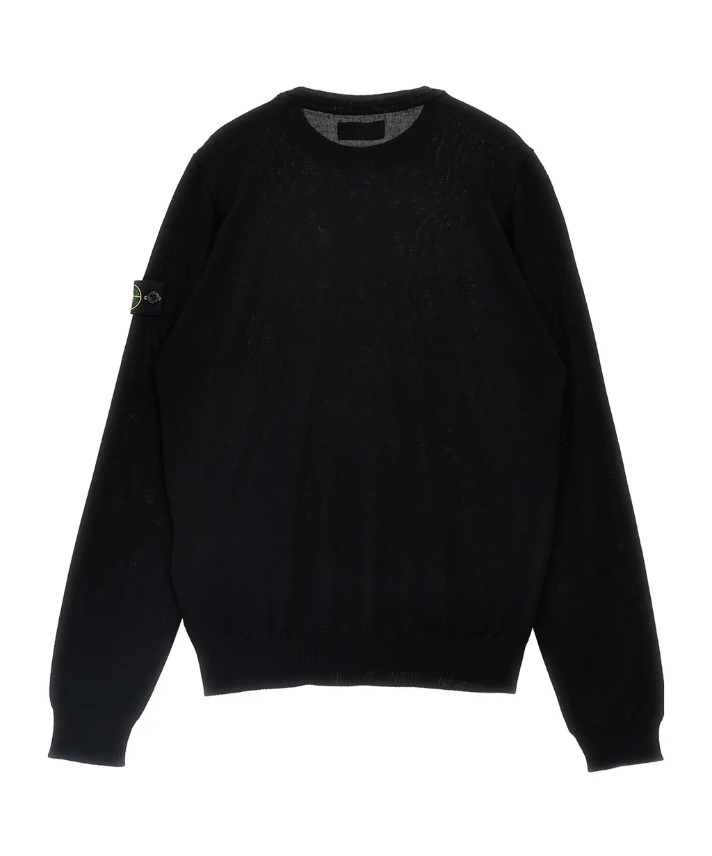 Stone Island Junior Compass-Badge Crewneck Jumper