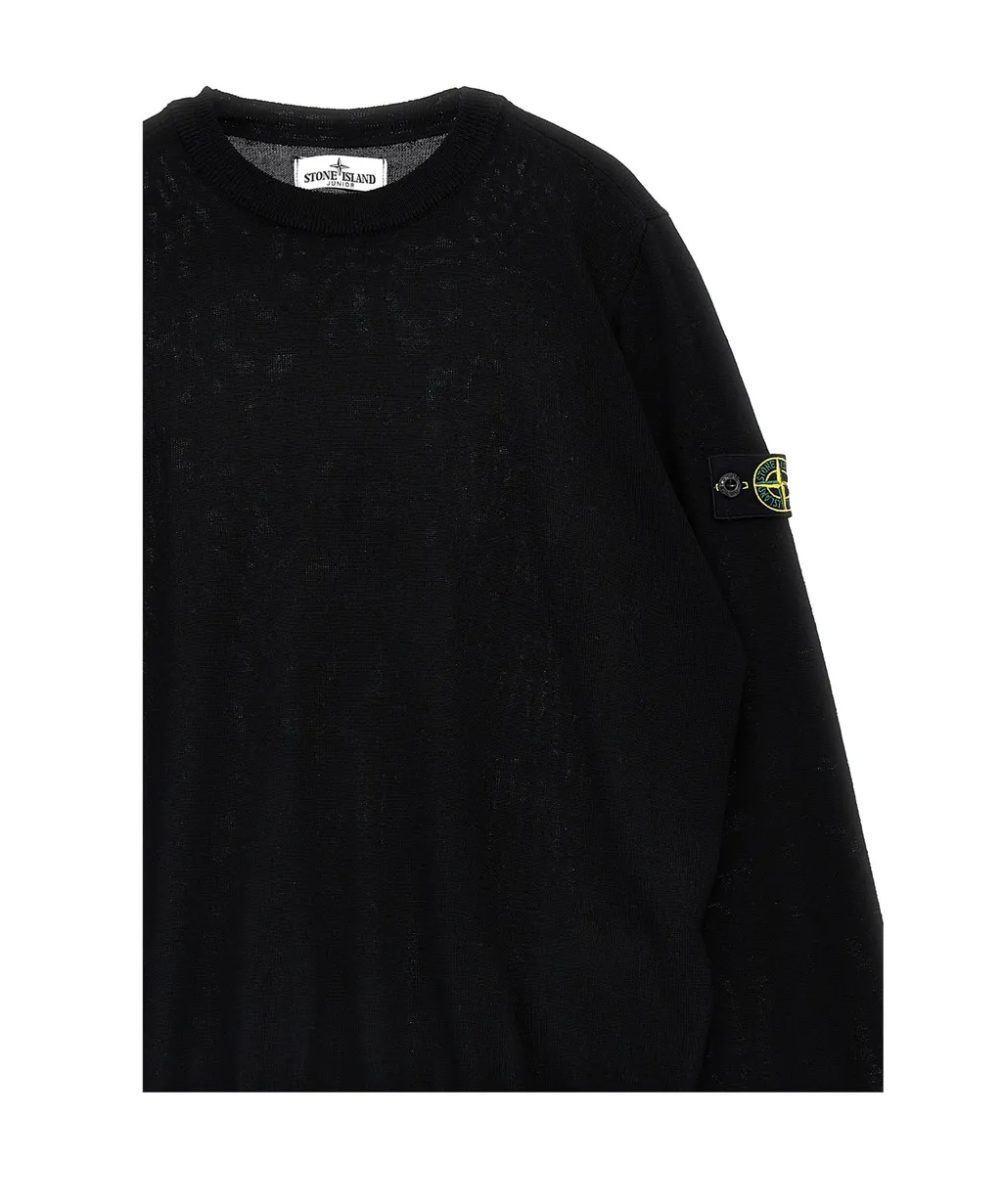 Stone Island Junior Compass-Badge Crewneck Jumper