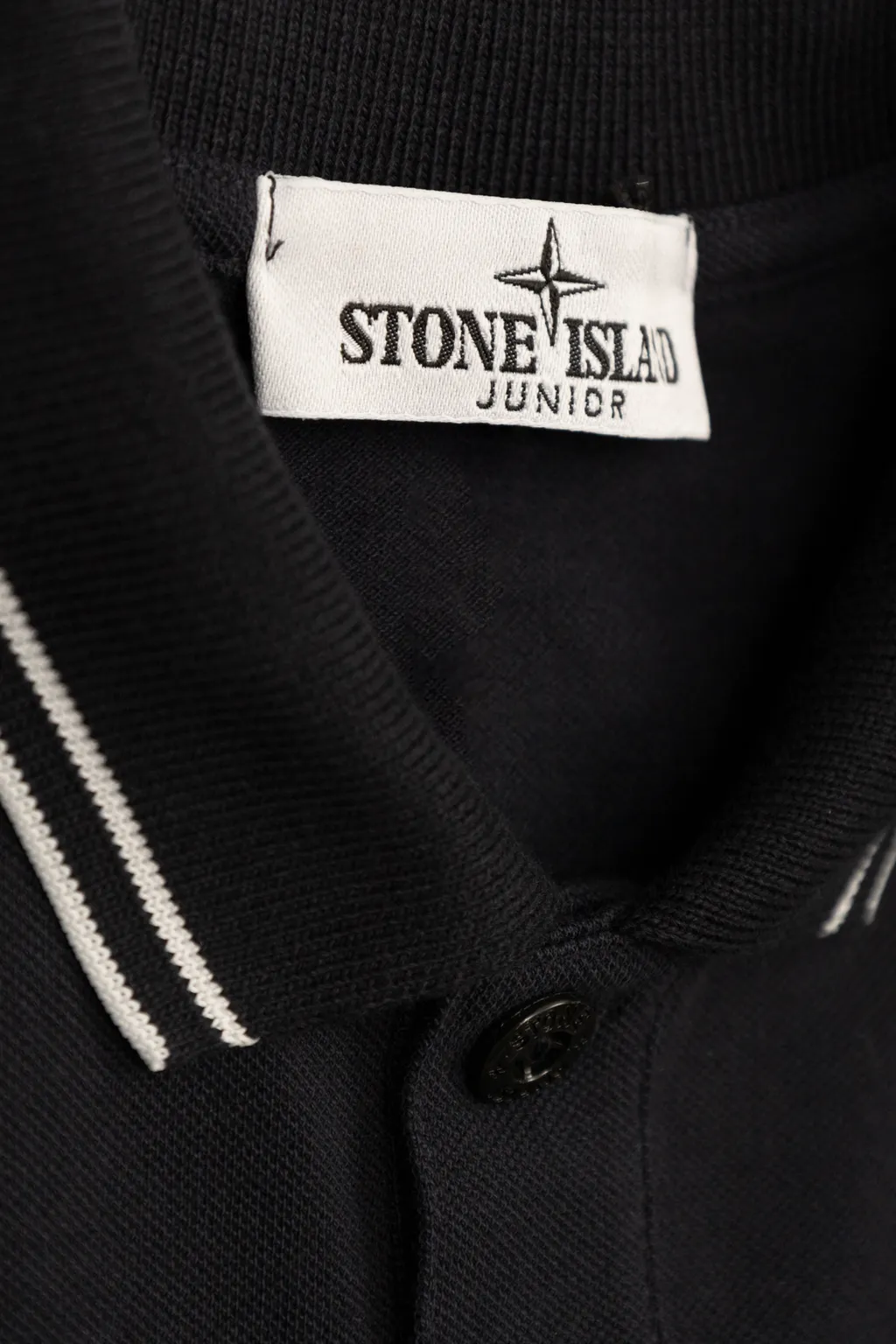 Stone Island Junior Compass-Patch Short Sleeved Polo Shirt
