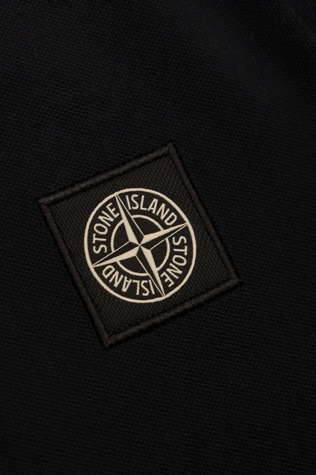 Stone Island Junior Compass-Patch Short Sleeved Polo Shirt