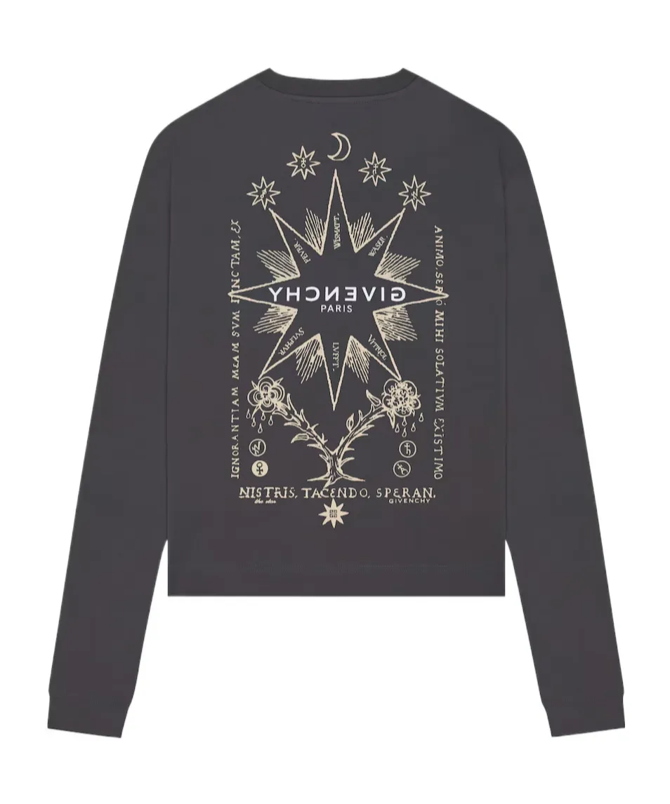 Givenchy Logo Printed Long-Sleeved T-Shirt