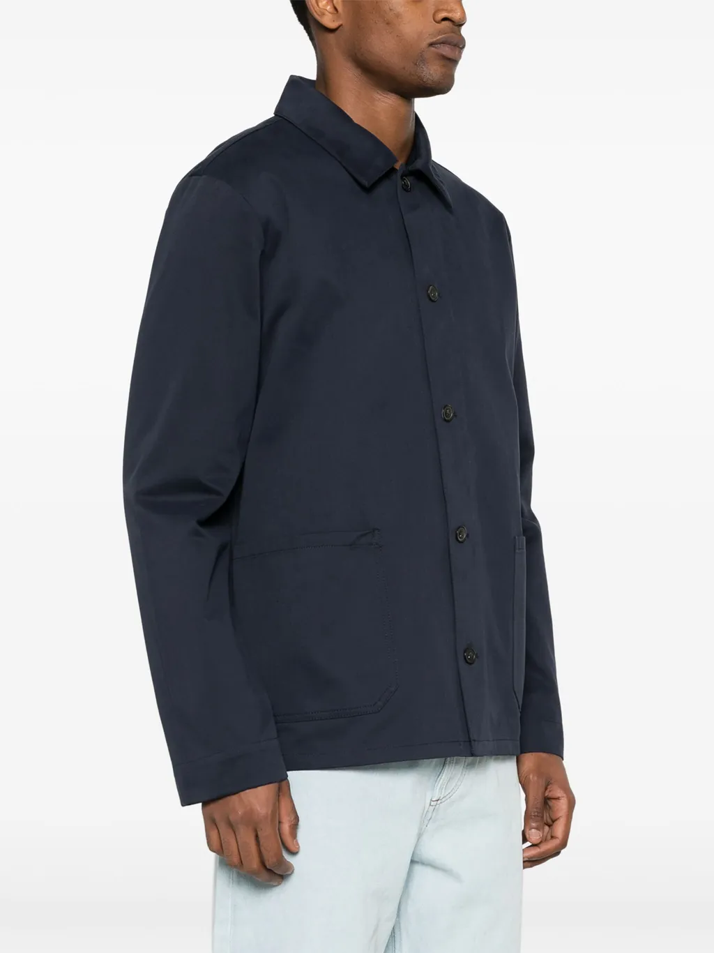Twill Cotton Overshirt