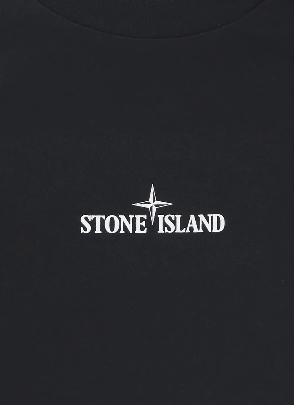 Stone Island Junior Logo Printed Crewneck T-Shirt