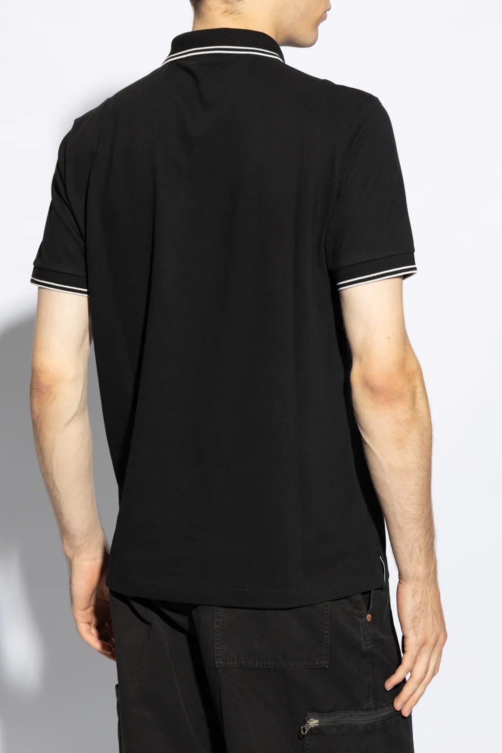 Stone Island Logo Patch Polo Shirt