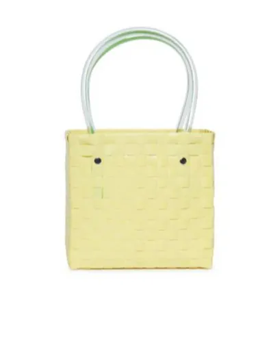 Marni Kids Logo-Patch Woven-Designed Tote Bag