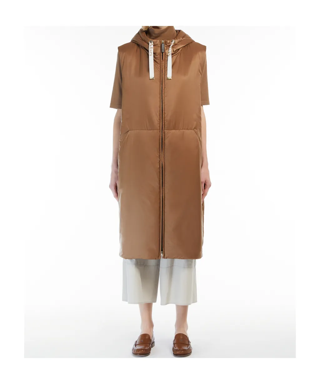 Max Mara The Cube Zip-Up Drawstring Gilet