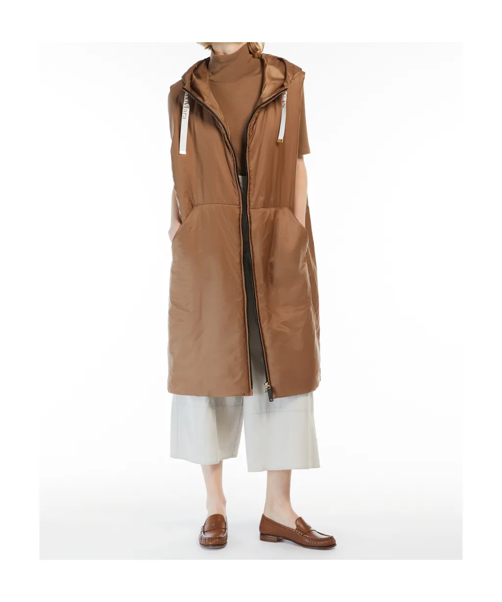 Max Mara The Cube Zip-Up Drawstring Gilet