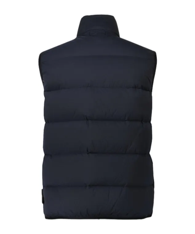 Stone Island High Neck Zipped Down Gilet