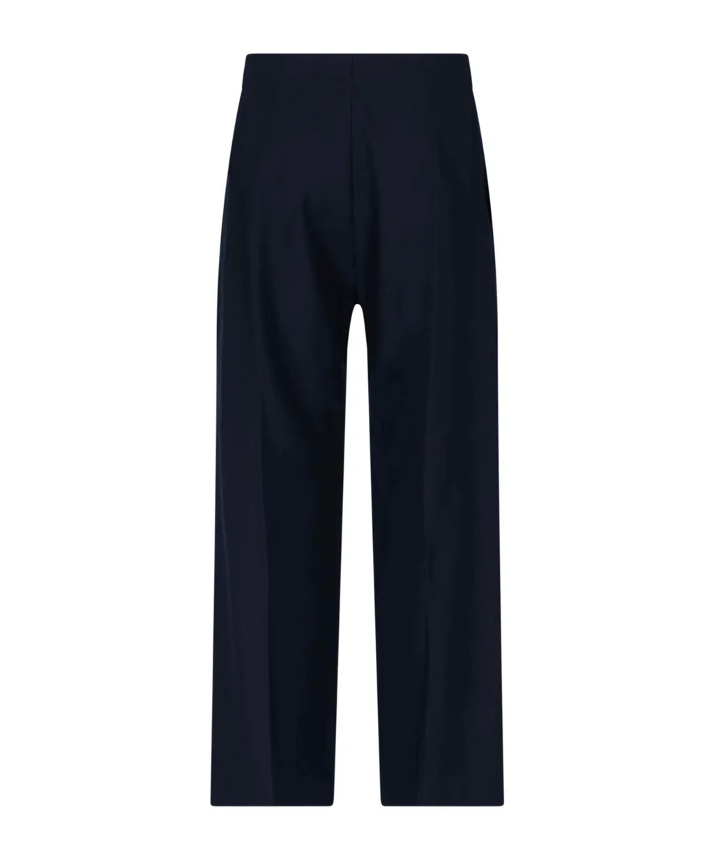 Patou High Waist Wide-Leg Trousers
