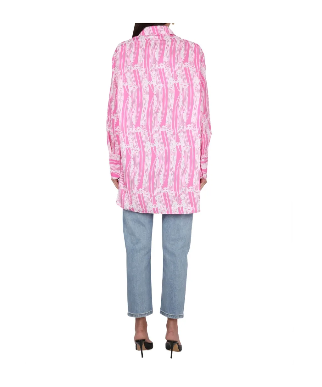 Patou All-Over Printed Mini Dress