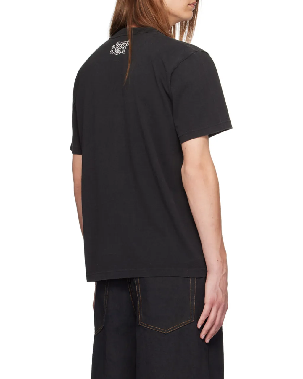 Sacai Graphic Printed Crewneck T-Shirt