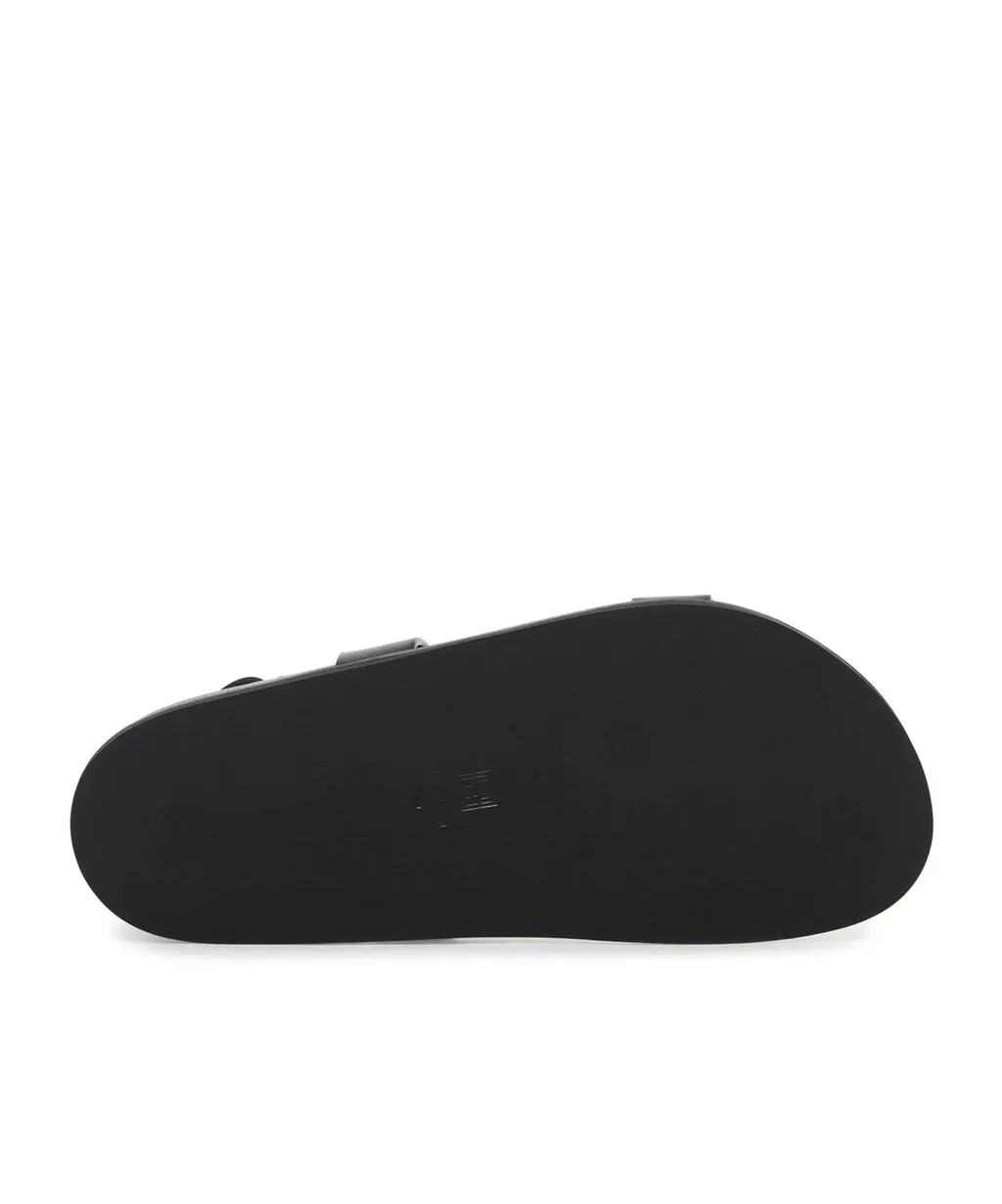 TotÊMe Crossover Strap Detailed Round Toe Sandals
