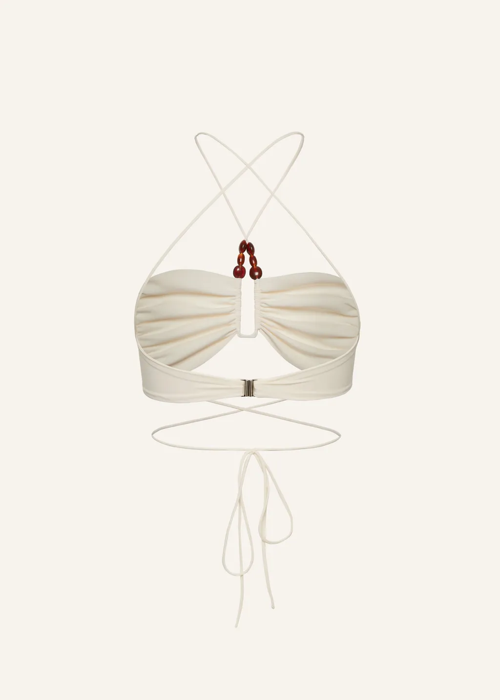 Cross-Beaded Tube Top