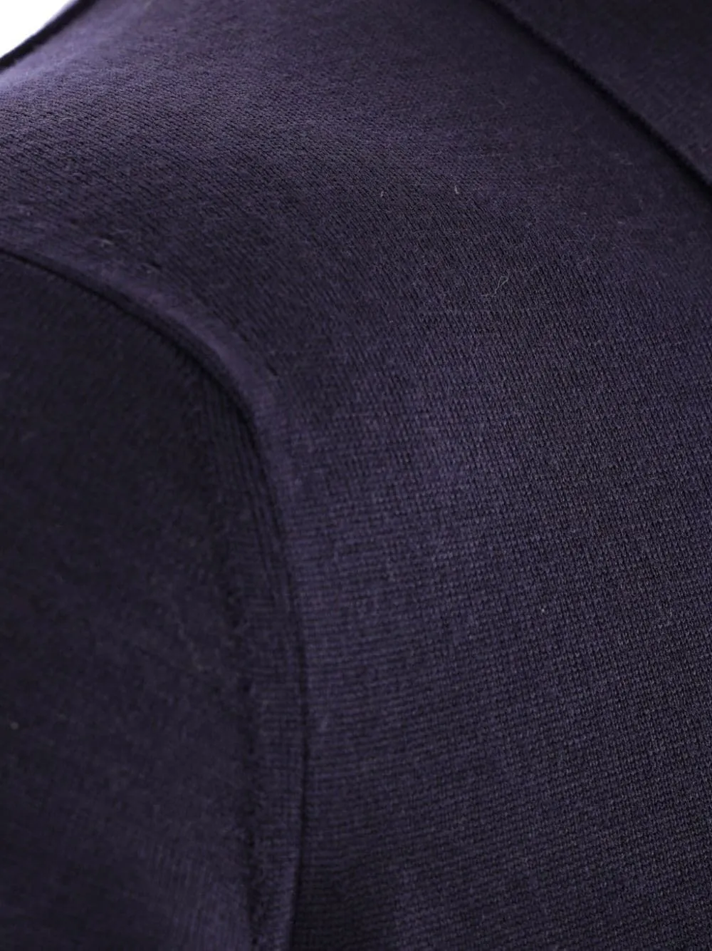 Maison Margiela Long-Sleeved Knitted Polo Shirt