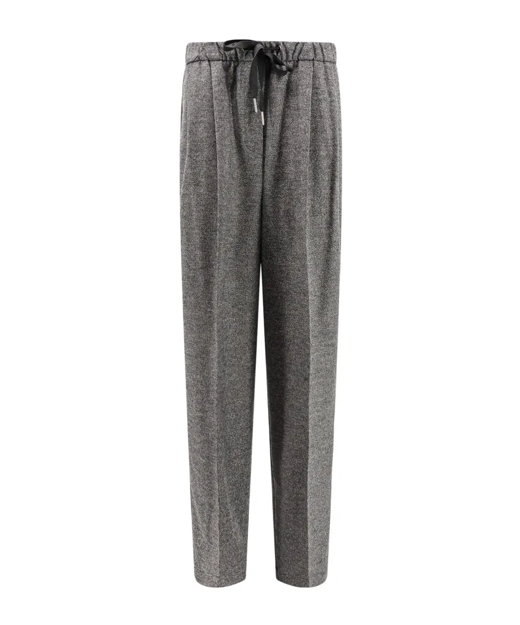 Pinko Drawstring Tapered-Leg Trousers