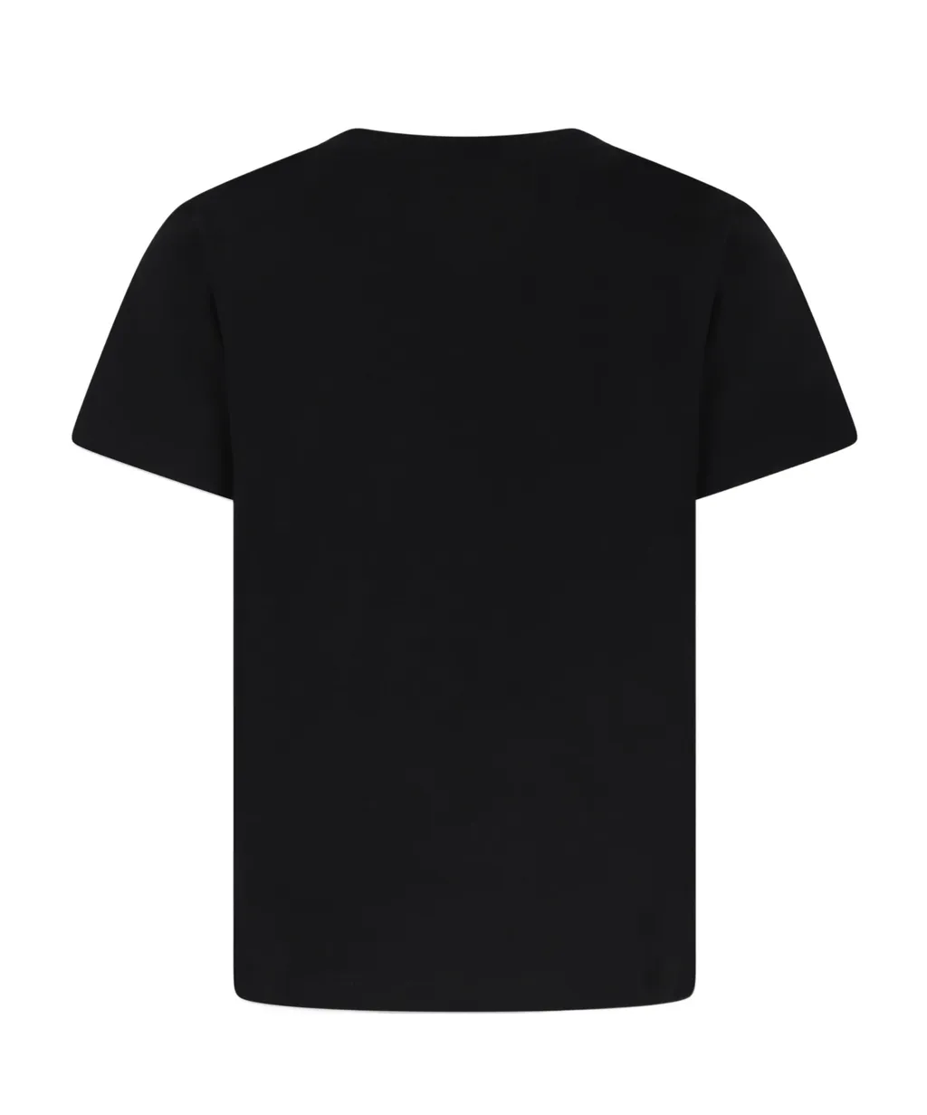 Balmain Kids Logo-Printed Crewneck T-Shirt