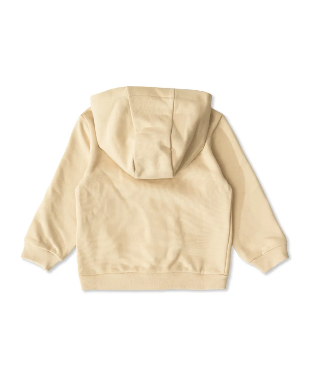 Fendi Kids Logo-Patch Long Sleeved Zipped Hoodie