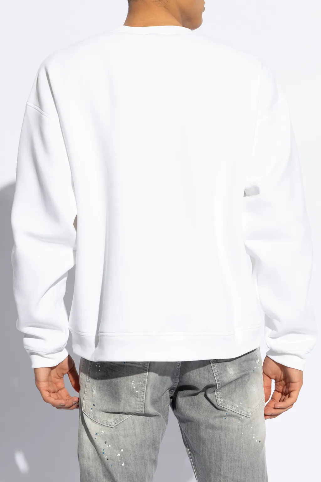 Dsquared2 Logo Printed Crewneck Sweatshirt