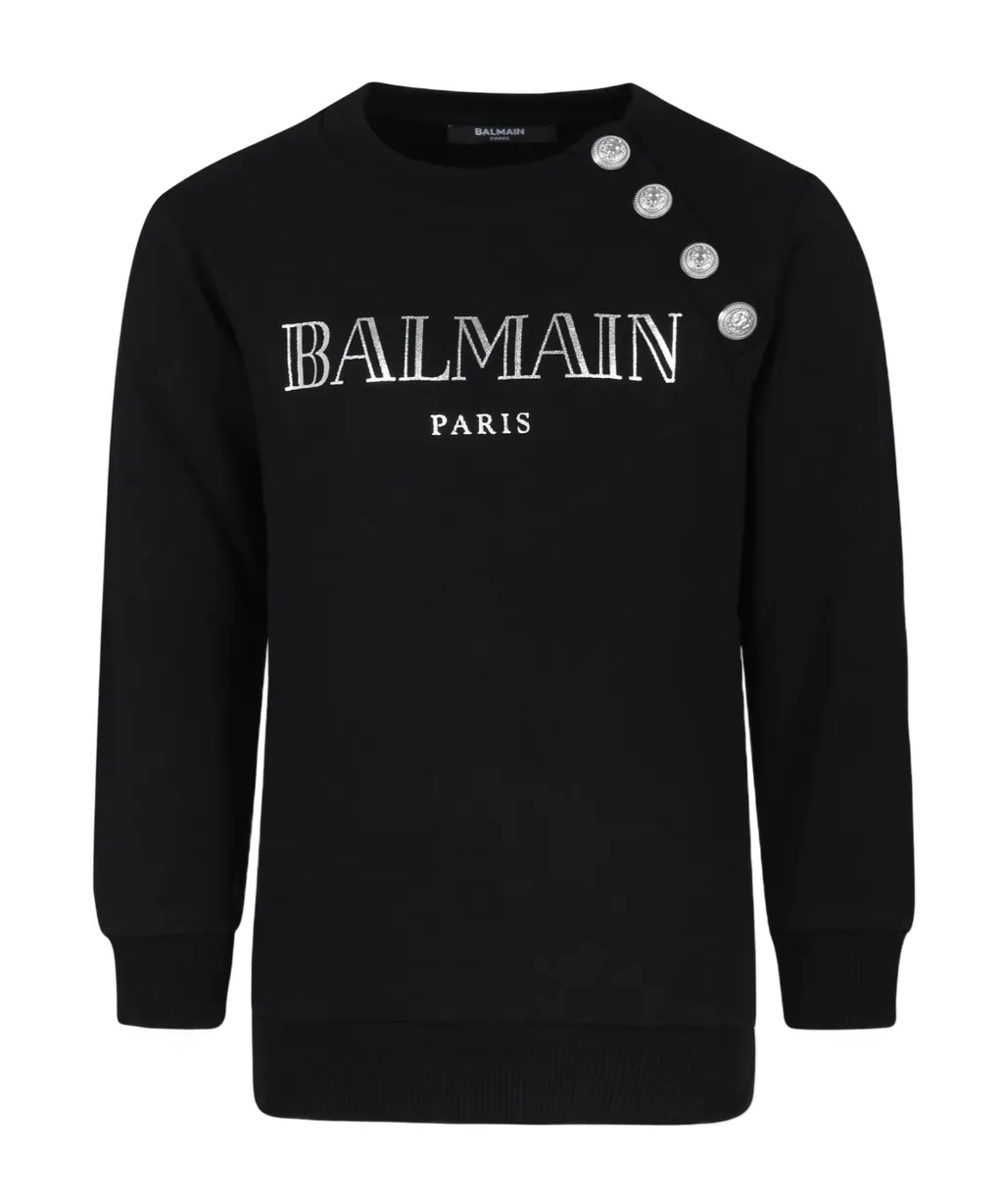 Logo-Print Cotton Sweatshirt