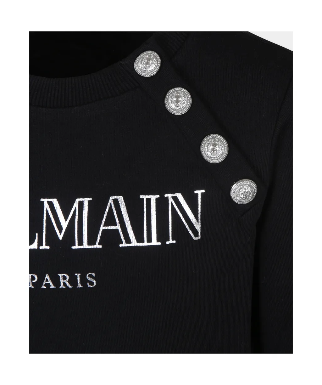 Logo-Print Cotton Sweatshirt