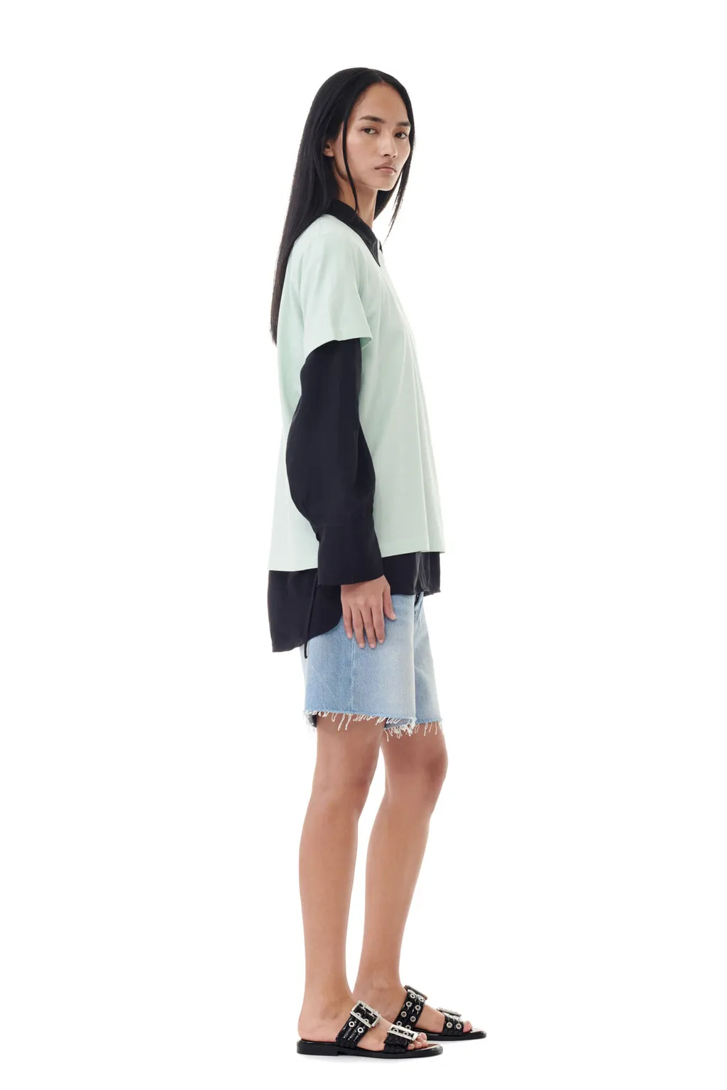 Ganni T-Shirt With Logo