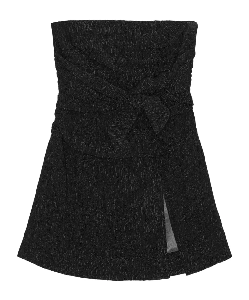 Ganni Stretch Strapless Top
