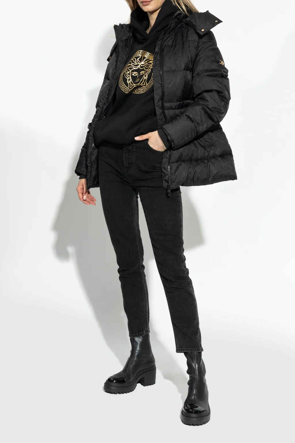 Giuseppe Zanotti Lionora Studded Combat Boots