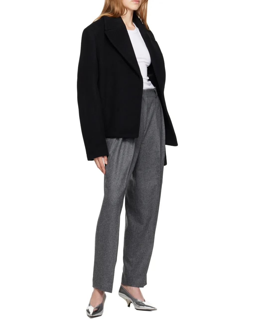 TotÊMe Double-Pleated Tailored Trousers