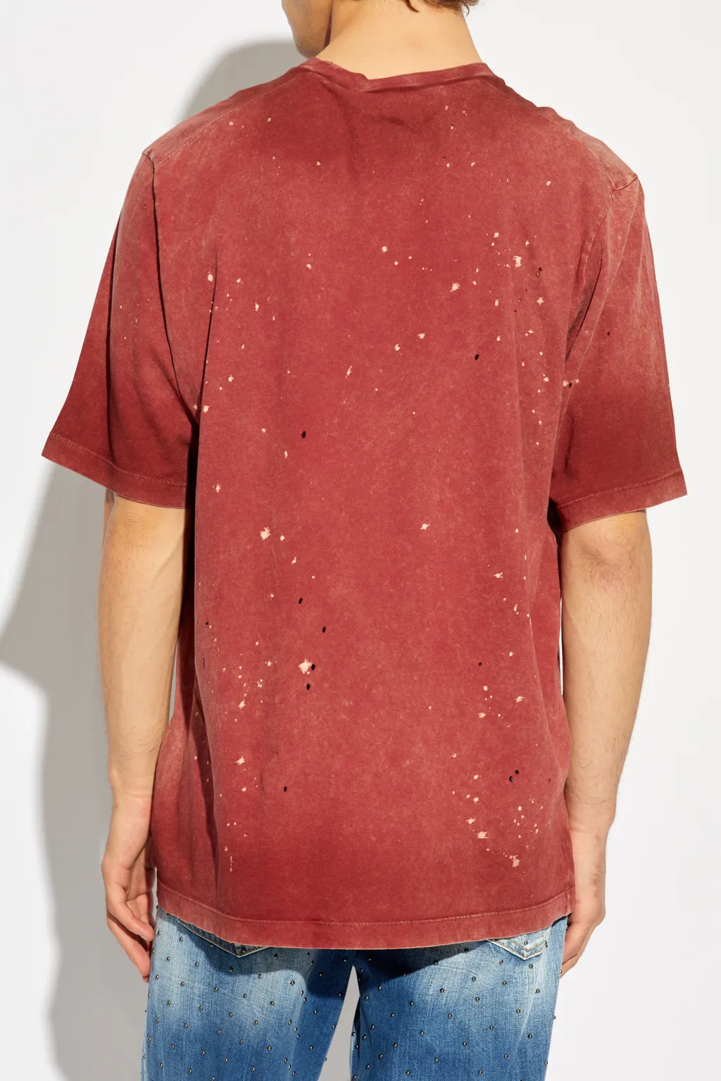 Dsquared2 Distressed Logo Printed T-Shirt