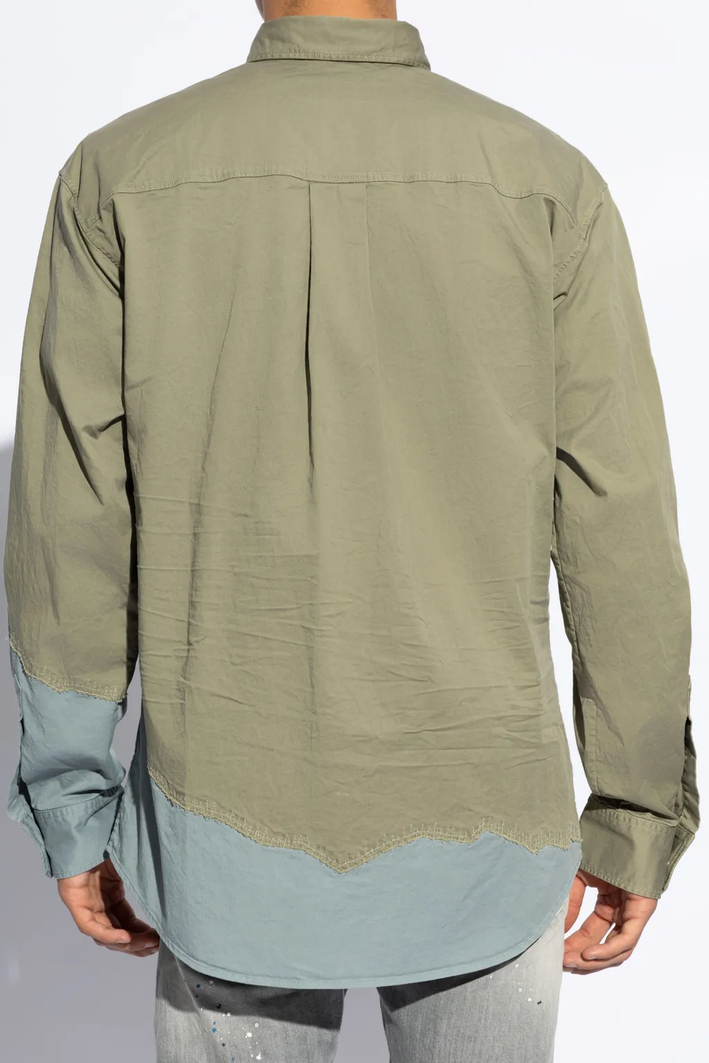 Dsquared2 Logo Printed Long Sleeved Shirt