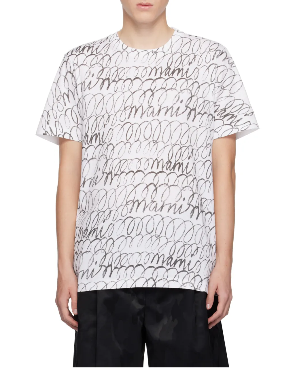 Marni Graphic-Printed Crewneck T-Shirt